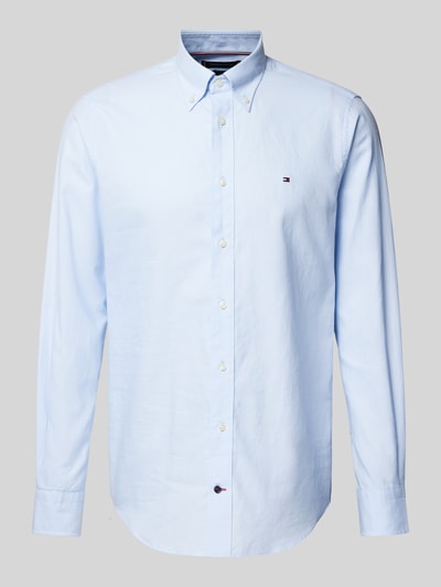 Tommy Hilfiger Business-Hemd mit Button-Down-Kragen Modell 'Henry' Bleu 2