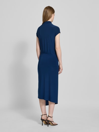Calvin Klein Womenswear Midikleid mit Stehkragen Marine 5