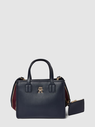 Tommy Hilfiger Handtasche mit Label-Applikation Modell 'CITY' Marine 2