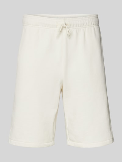 Dickies Regular fit sweatshorts met tunnelkoord, model 'MAPLETON' Ecru - 2