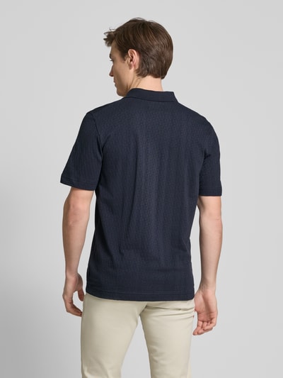 Marc O'Polo Regular Fit Poloshirt aus reiner Baumwolle Marine 5