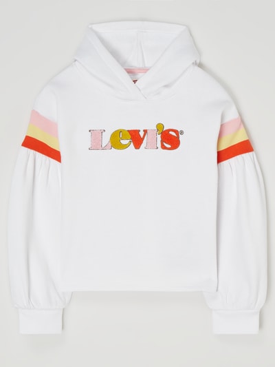 Levi’s® Kids Hoodie met logo Wit - 1