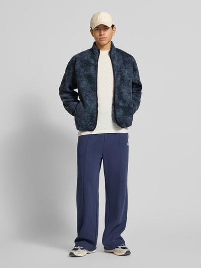 Only & Sons Regular fit jack van teddybont met opstaande kraag, model 'JAMES' Antraciet - 1