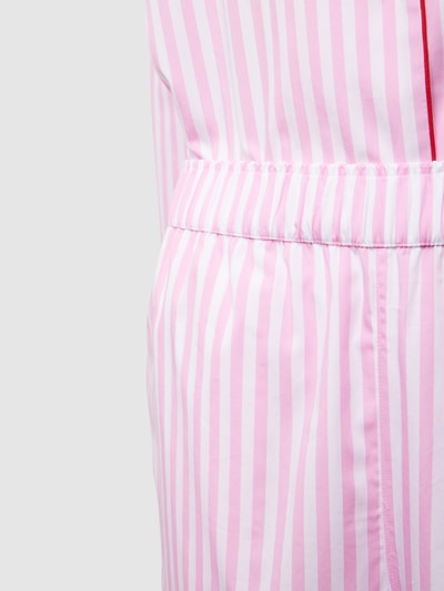 Polo Ralph Lauren Piżama z kieszenią na piersi model ‘Valentine’ Mocnoróżowy 2