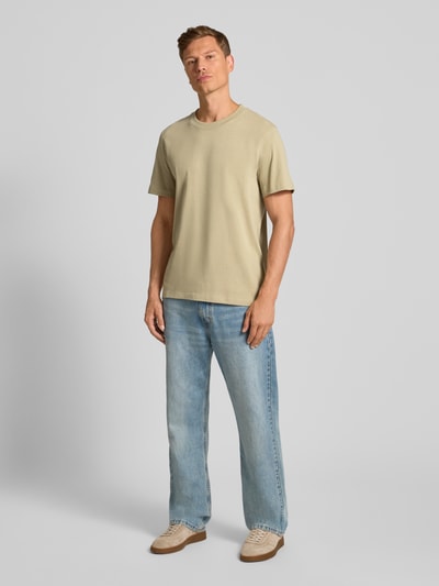 Armedangels Relaxed Fit T-Shirt aus reiner Baumwolle Modell 'MAARKOS' Lind 1