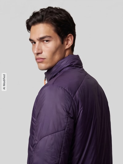 Polo Ralph Lauren Bomberjacke mit Reißverschlusstaschen Violett 3