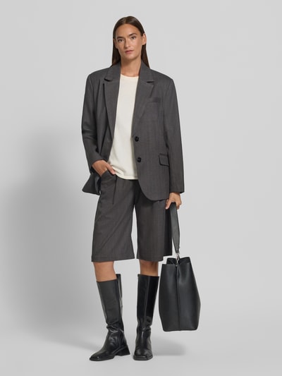 SUNCOO PARIS Culotte mit Bundfalten Modell 'BILL' Mittelgrau 1
