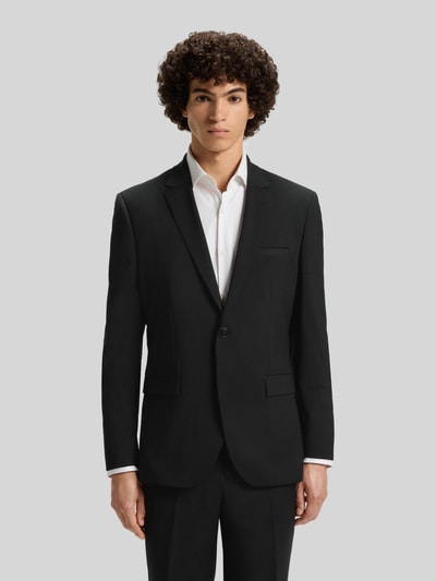 HUGO Slim fit colbert van wolmix, model 'ARTI' Zwart - 4
