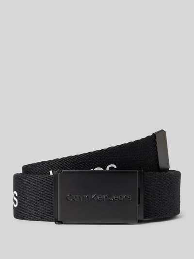 Calvin Klein Jeans Riem met labelprint Zwart - 1