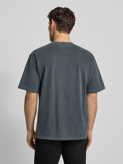 Wood Wood T-Shirt mit Rundhalsausschnitt Modell 'Liam' Anthrazit 5