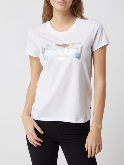 Levi's® T-Shirt mit Logo-Print  Offwhite 4