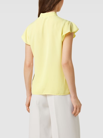 Jake*s Collection Blouse met volantmouwen Geel - 5