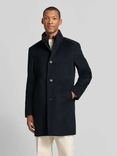 JOOP! COLLECTION Mantel mit Stehkragen Modell 'MAICO' Marine 4