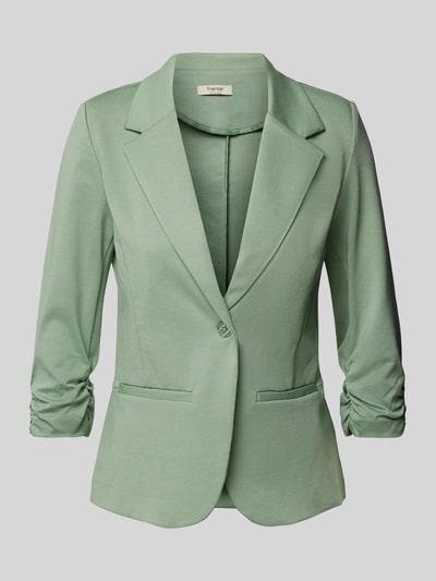 Fransa Blazer met 3/4-mouwen, model 'ZABLAZER 1' Mintgroen - 2