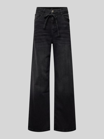 OPUS Baggy Fit Jeans im 5-Pocket-Design Modell 'Marli' Anthrazit 2