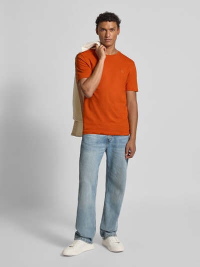 BOSS Orange Regular Fit T-Shirt aus reiner Baumwolle Modell 'TALES' Orange 1