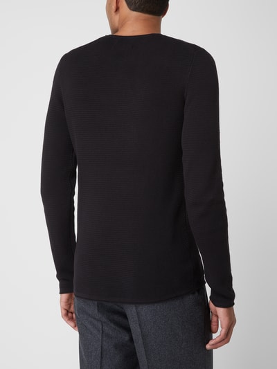 Tom Tailor Denim Pullover aus Baumwolle  Black 5