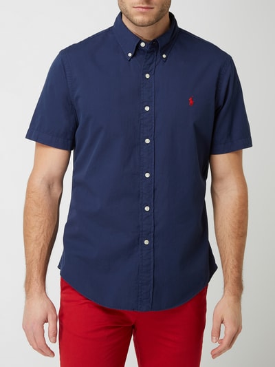 Polo Ralph Lauren Koszula casualowa o kroju slim fit z bawełny Granatowy 4