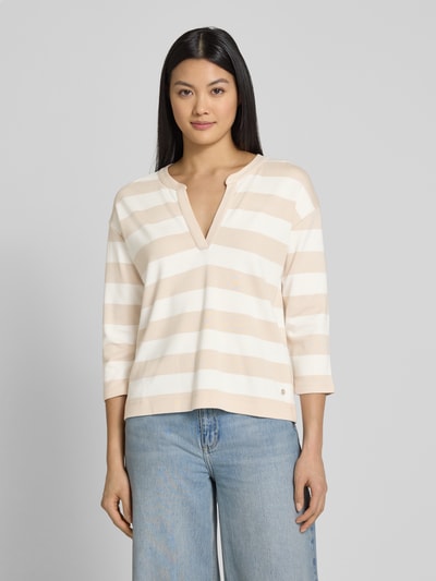 monari Sweatshirt mit 3/4-Arm Beige 4