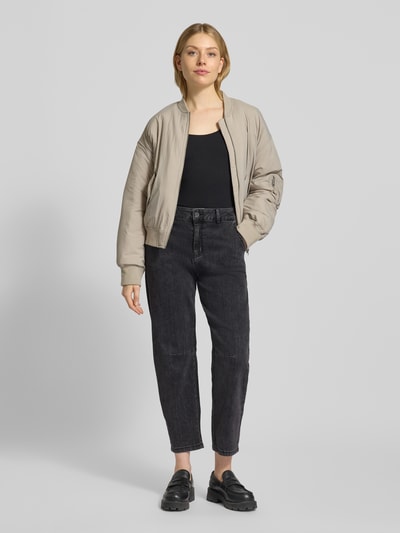 Buena Vista Barrel Jeans mit Teilungsnähten Black 1