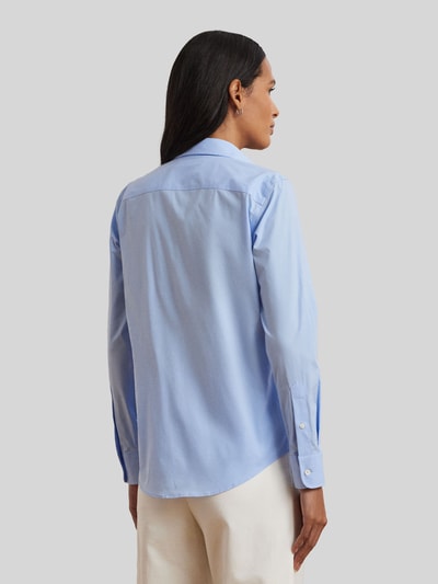 Lauren Ralph Lauren Regular FiT Langarmbluse aus Baumwoll-Mix Hellblau 5