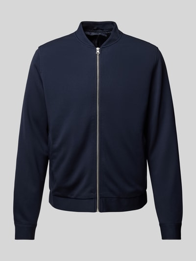 Only & Sons Sweatjacke mit Stehkragen Modell 'MARK' Dunkelblau 1