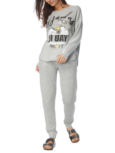 Princess Goes Hollywood Sweatpants in Melangeoptik Hellgrau 1