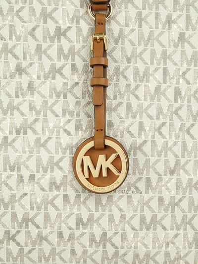 MICHAEL Michael Kors Shopper mit Logo-Muster Offwhite 3