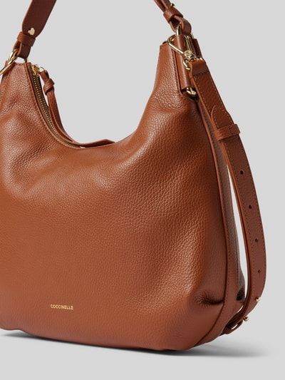 Coccinelle Hobo Bag mit Tragehenkel Modell 'REBEKKA' Cognac 3