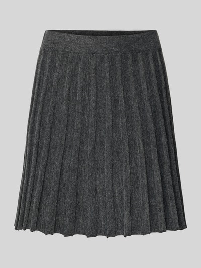 Vero Moda Uitlopende minirok in riblook, model 'MARINA' Donkergrijs - 2