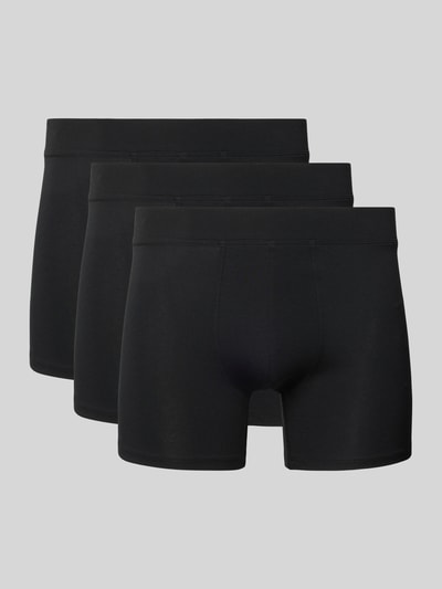 Christian Berg Men Boxershort met elastische band in een set van 3 stuks Zwart - 1