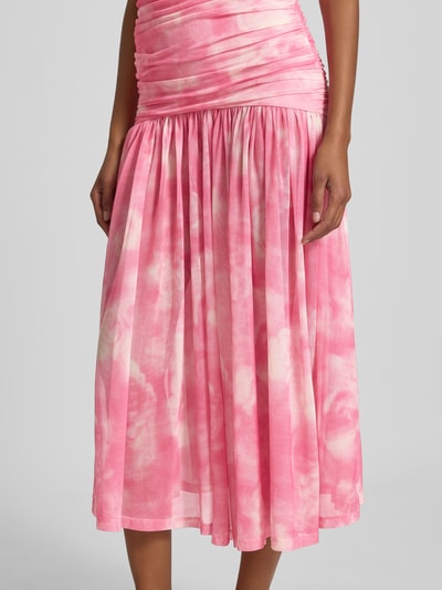 Bardot Cocktailkleid im Off-Shoulder-Look Modell 'SOLANA' Rosa 3