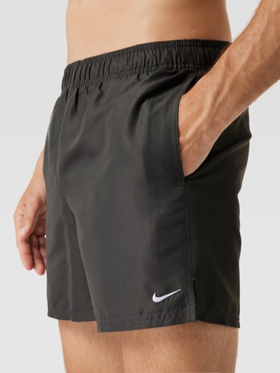 Nike Badehose mit Label-Stitching Dunkelgrau 3