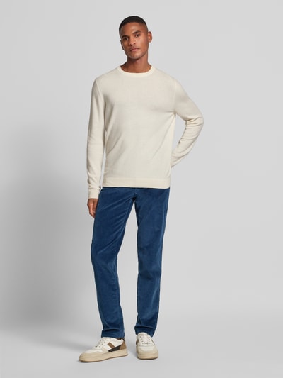 Brax Cordhose mit 5-Pocket-Design Modell 'Cadiz' Blau 1