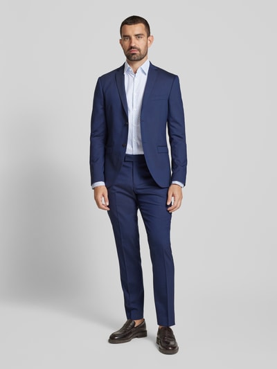 Jake*s Slim Fit Business-Hemd mit extra langen Ärmeln Weiss 1