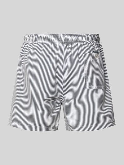 MCNEAL Badehose mit Gesäßtasche und Label-Patch Anthrazit 3