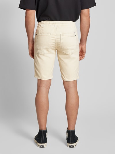 Blend Korte slim fit broek met tunnelkoord, model 'BLIZZARD' Zand - 5