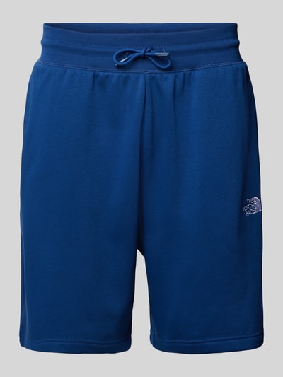 The North Face Relaxed Fit Sweatshorts mit Label-Stitching Dunkelblau 2