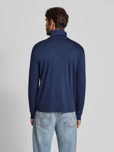 Polo Ralph Lauren Shirt met lange mouwen en col Donkerblauw - 5
