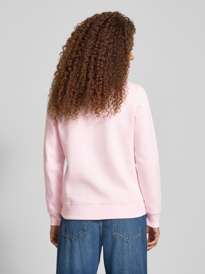 Tommy Jeans Regular fit sweatshirt van katoenmix Lichtroze - 5
