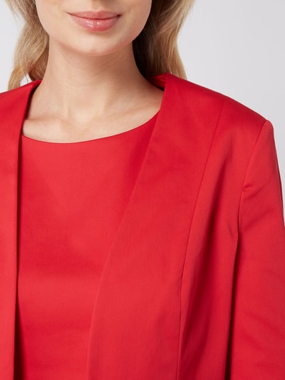 Montego Korte blazer met open voorkant  Rood - 3