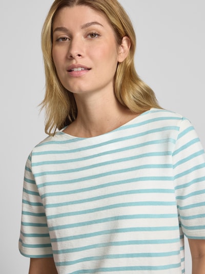 Marc O'Polo Regular fit T-shirt van puur katoen Petrol - 3