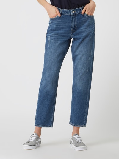 s.Oliver RED LABEL Boyfriend fit jeans met stretch  Blauw - 4