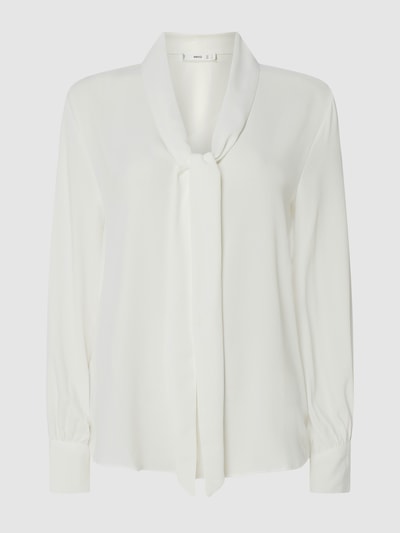 Mango Blusenshirt mit Schluppe Modell 'Sonia' Offwhite 1