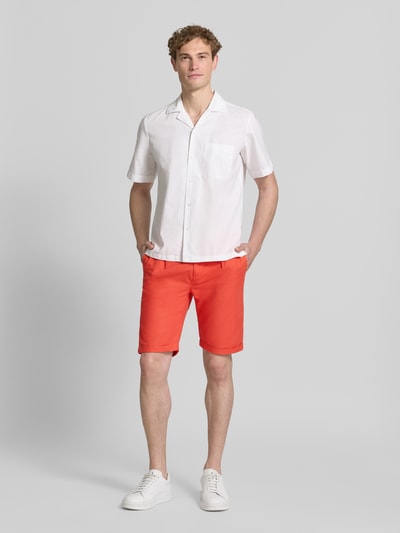 LERROS Chino-Shorts mit Tunnelzug Modell 'DAWSON' Dunkelorange 1
