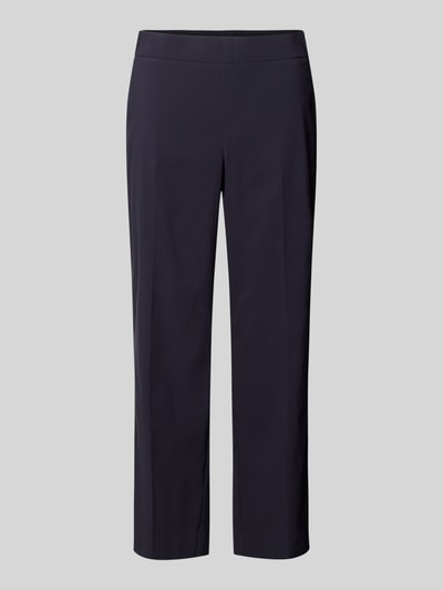 STEHMANN Flared stoffen broek met verkorte pasvorm, model 'FENJA' Marineblauw - 2