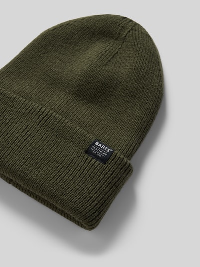 Barts Czapka z brzegiem i detalem z logo model ‘KINABALU’ Oliwkowy 2