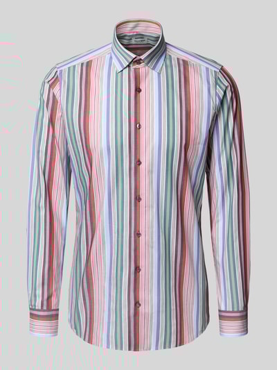 OLYMP Level Five Slim Fit Freizeithemd mit Kentkragen Kitt 2