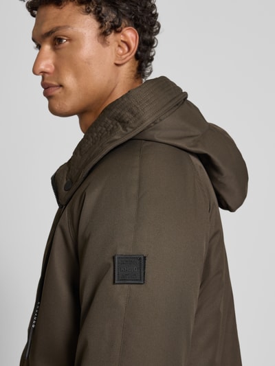 khujo Jack met capuchon, model 'Hant' Olijfgroen - 3