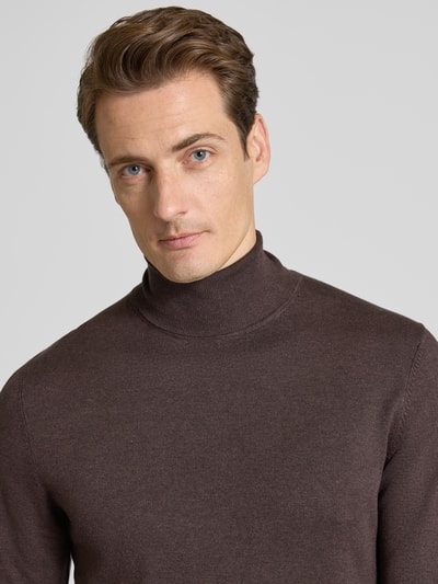 MCNEAL Coltrui van viscosemix Chocoladebruin gemêleerd - 3